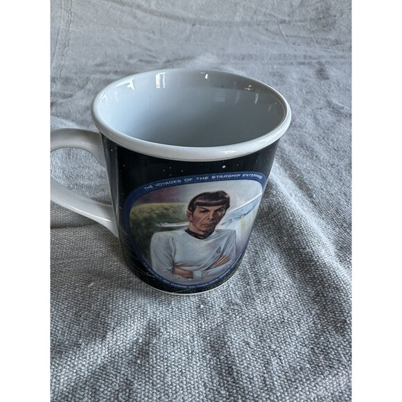 Vintage Mr. Spock The Star Trek Mug Collection Authorized 1991 TV Trekkie Kirk - Picture 1 of 6